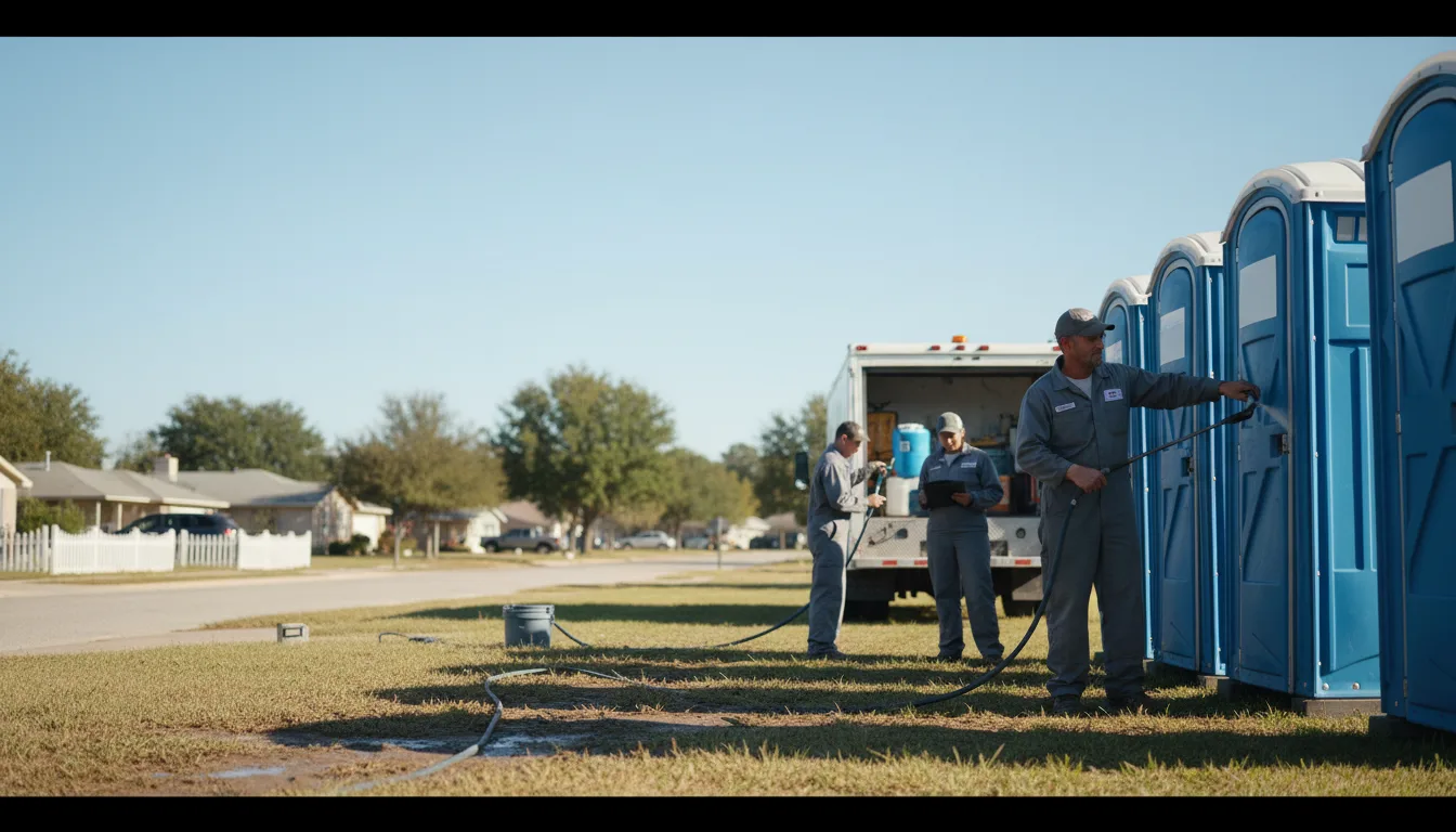 Long-Term Portable Toilet Rental in Cedar Springs, MI near me